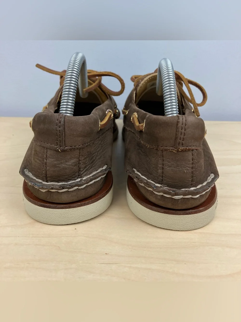 Sperry Gold Cup Men’s Size 9.0 Classic 2 Eye Brown Leather Boat Deck Shoes